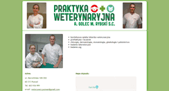 Desktop Screenshot of praktykaweterynaryjna.zdrowie.wlkp.pl