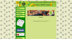Desktop Screenshot of leszno.zhp.wlkp.pl